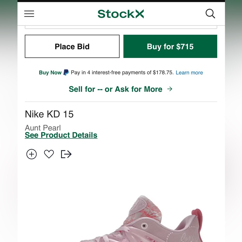 Aunt Pearl Kd 15